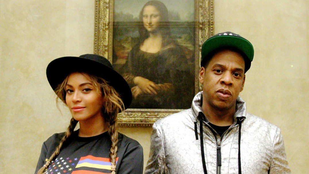 beyonce jay z louvre tour